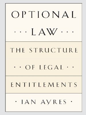 cover image of Optional Law